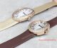 2017 Copy Cartier Baignoire Gold White Dial Diamond Bezel Spun silk Band 25mm Watch (5)_th.jpg